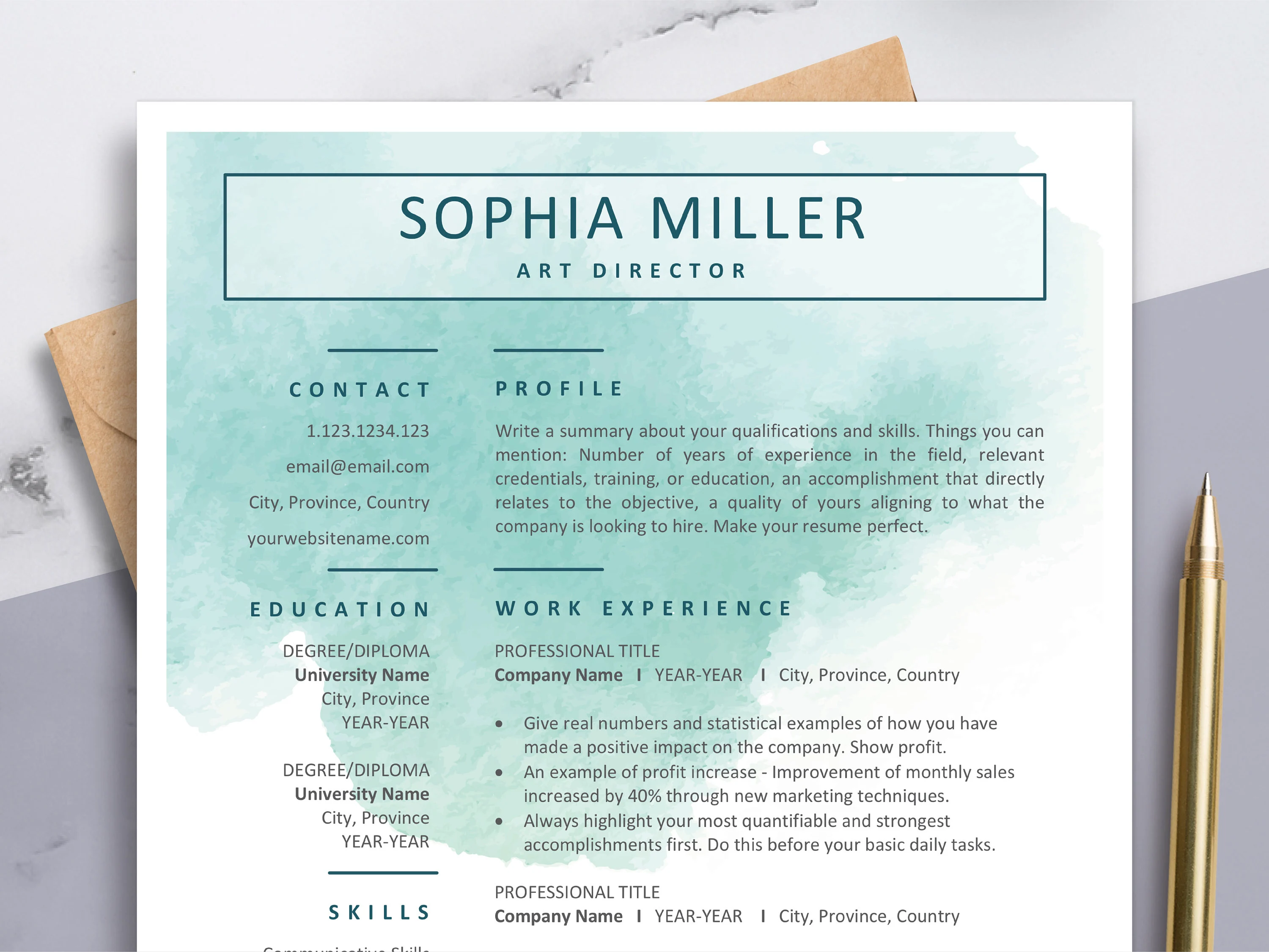 Download Full CV — artwork