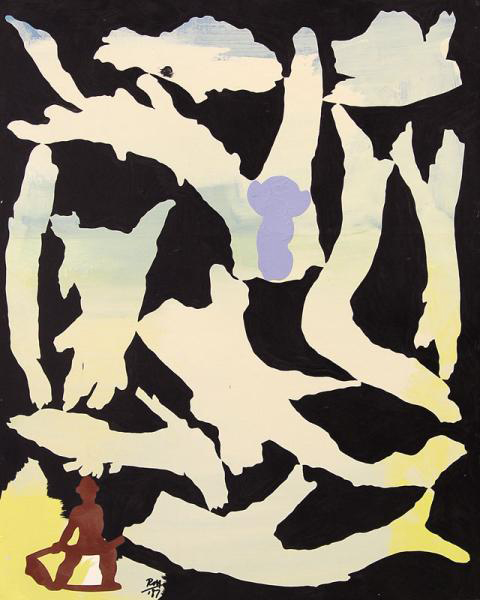Ron Moppett: Lunar Sand — artwork