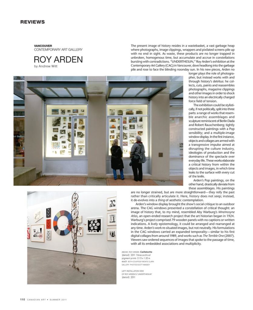 Roy Arden — artwork