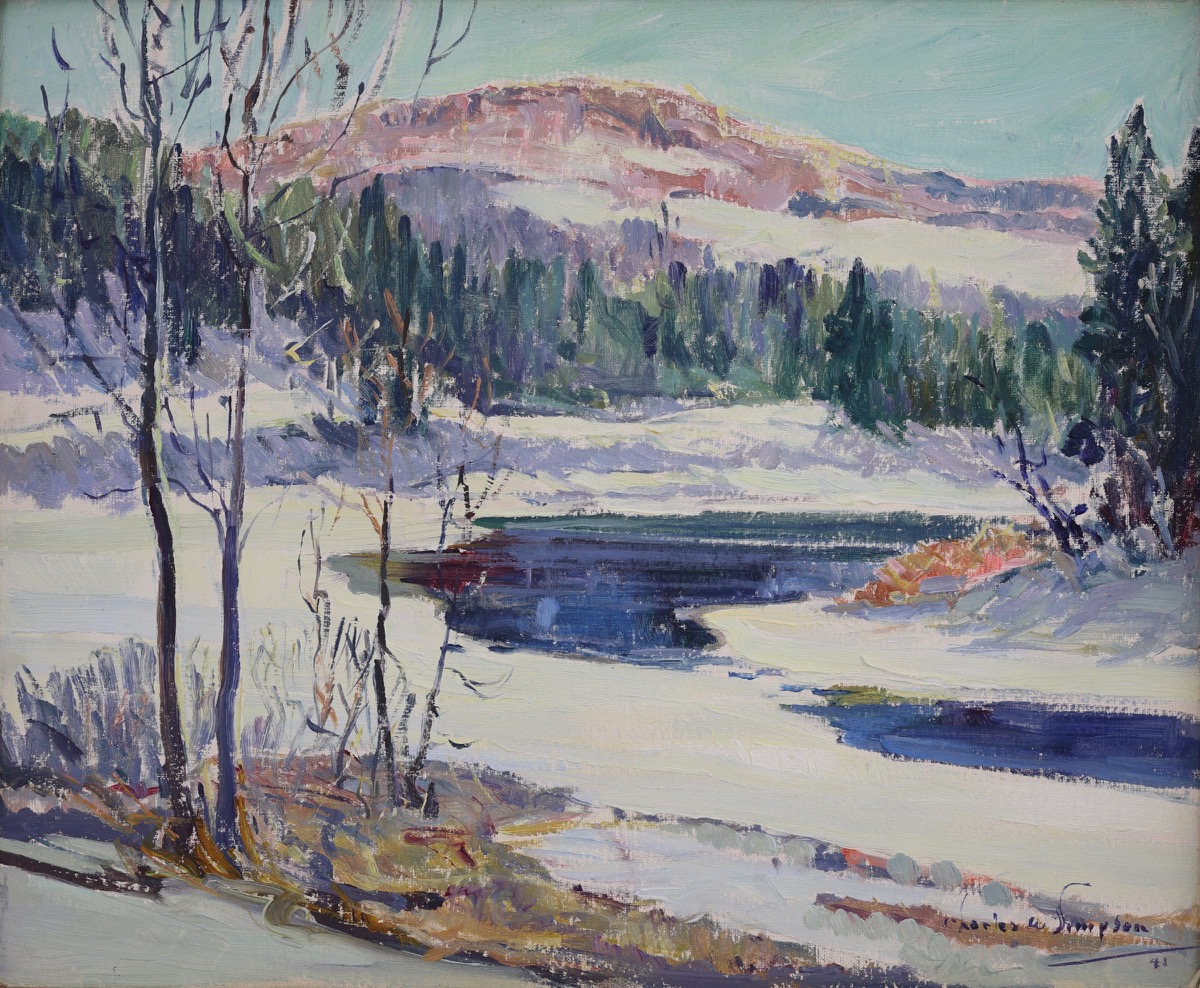 Charles Walter Simpson — artwork