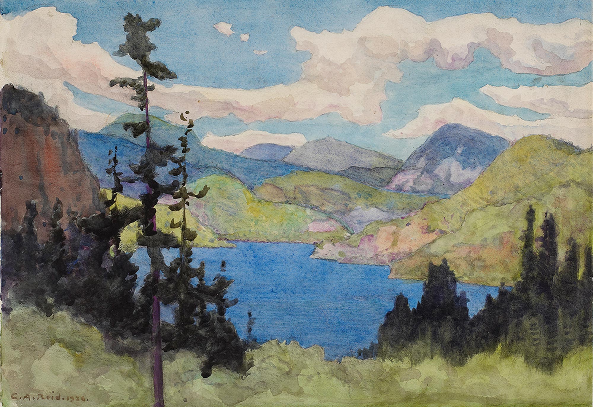 George Agnew Reid — artwork