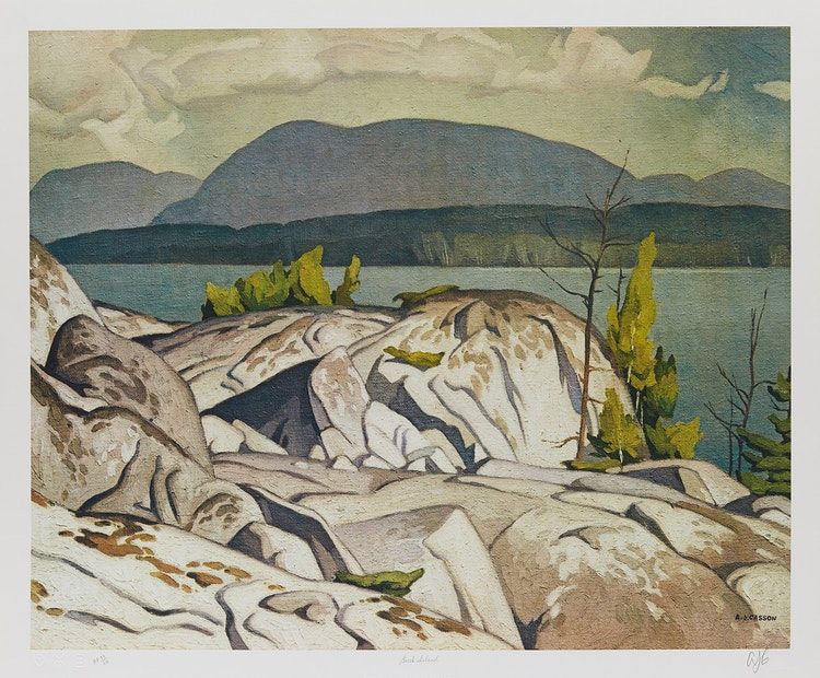 A. J. Casson — artwork