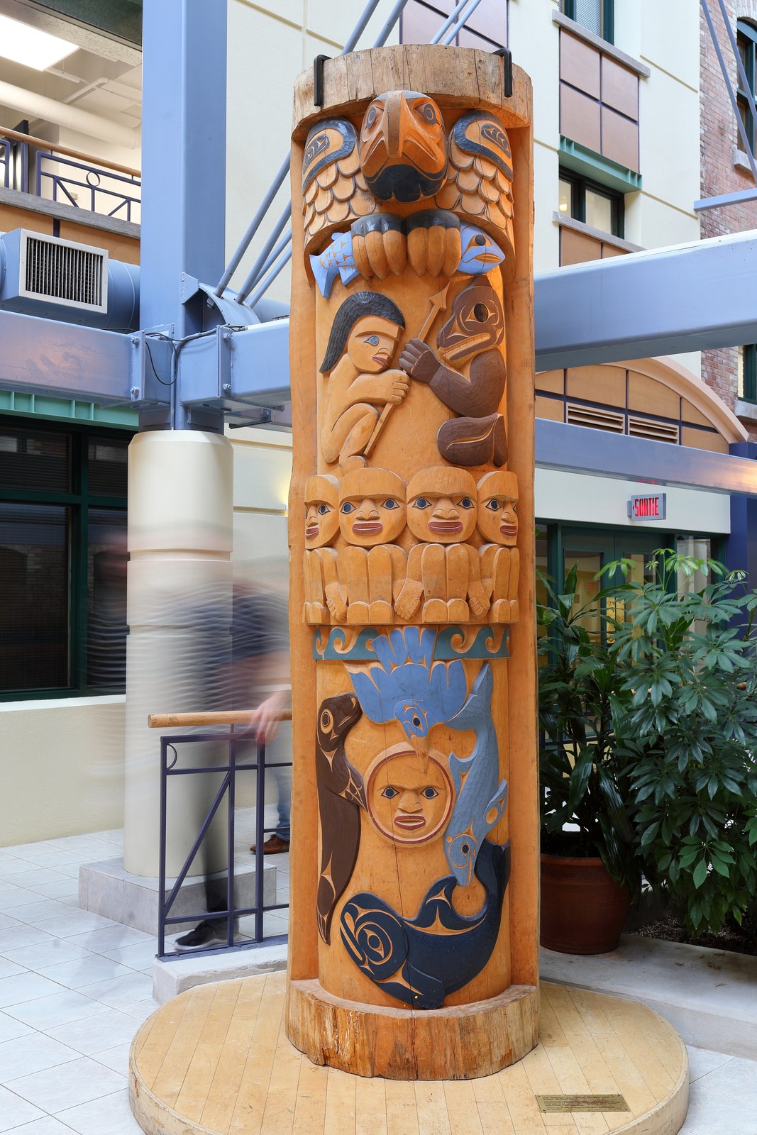 Richard Krentz — totem pole