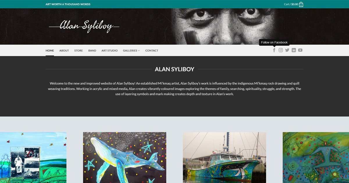 Alan Syliboy — artwork